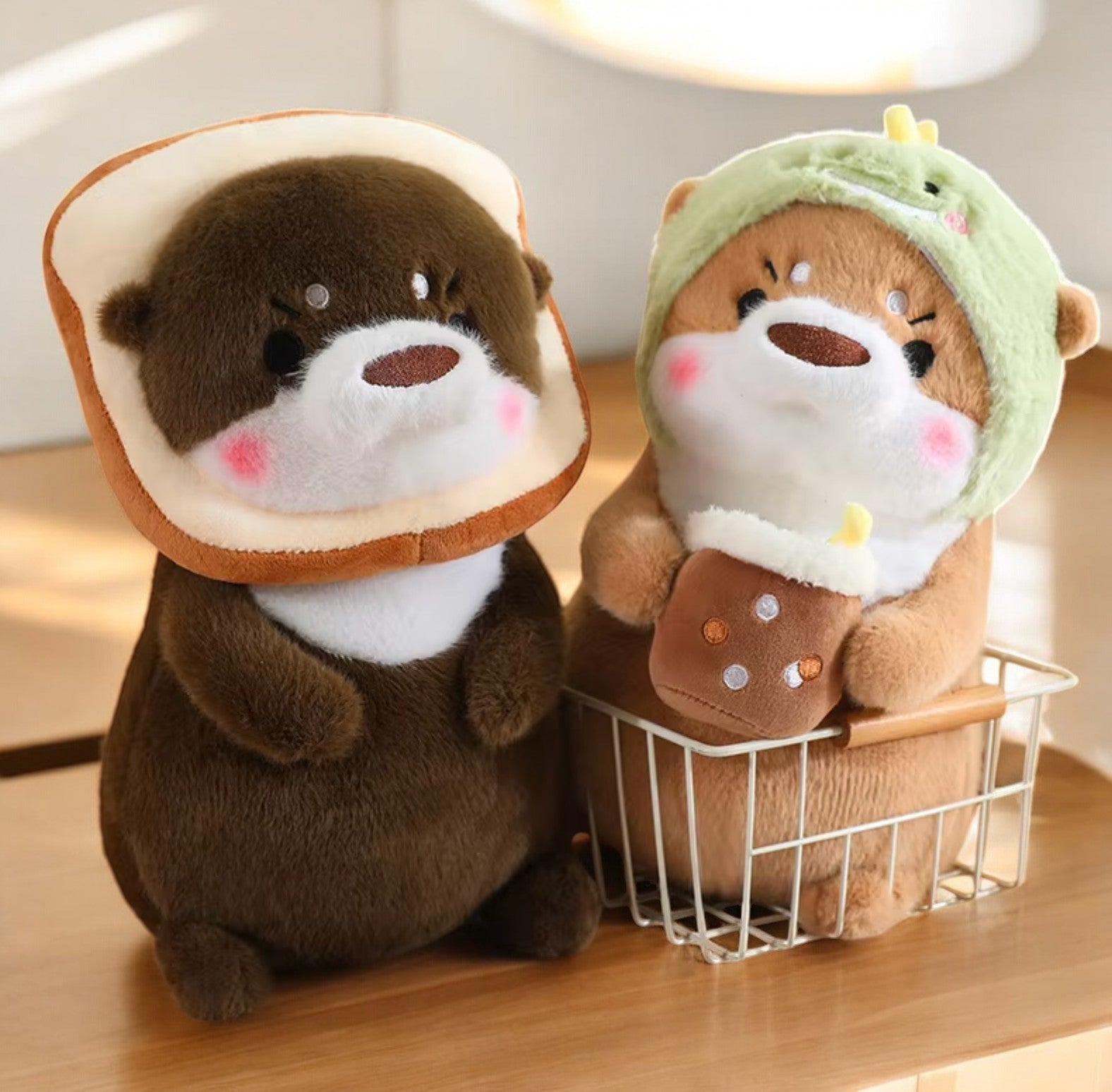 ToyalFriends More Animals lontra peluche 30cm dark fish