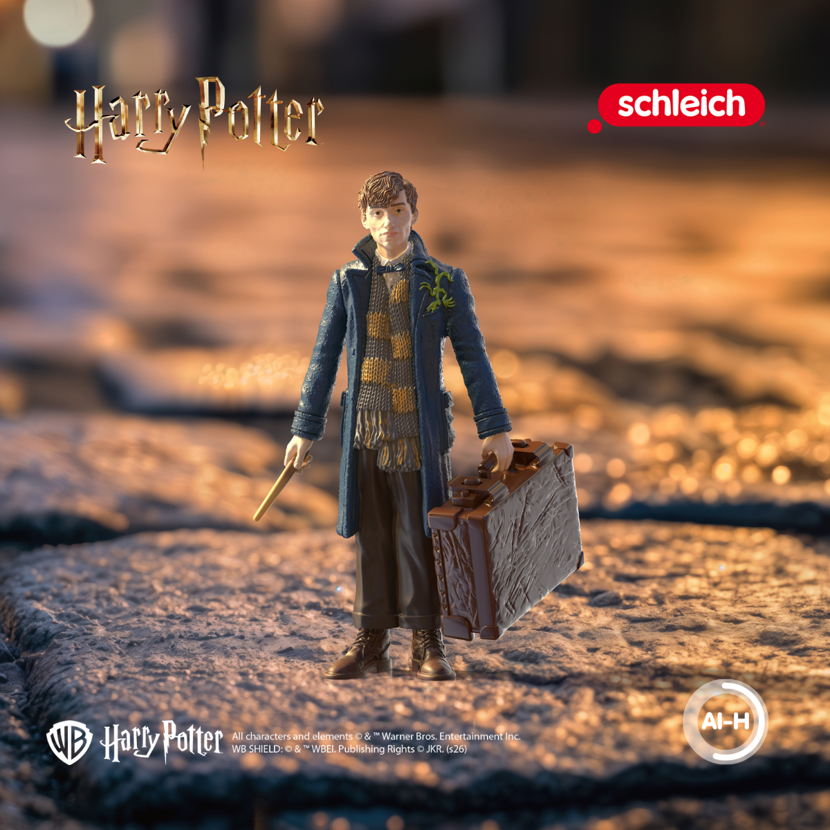 Schleich Harry Potter Newt Scamander Pickett 19932 figure
