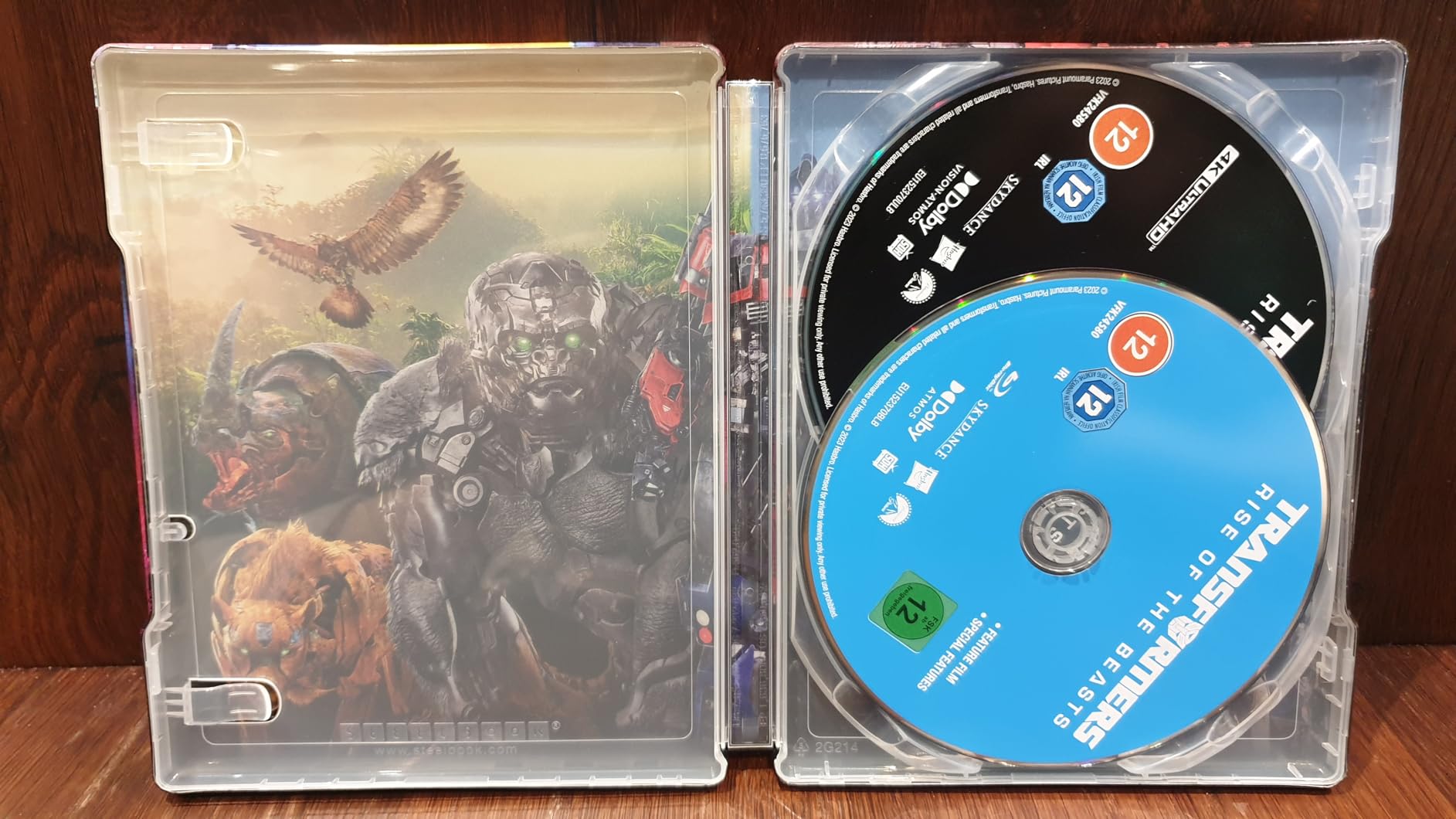 Transformers Il Risveglio 4K Steelbook UHD + Blu-ray
