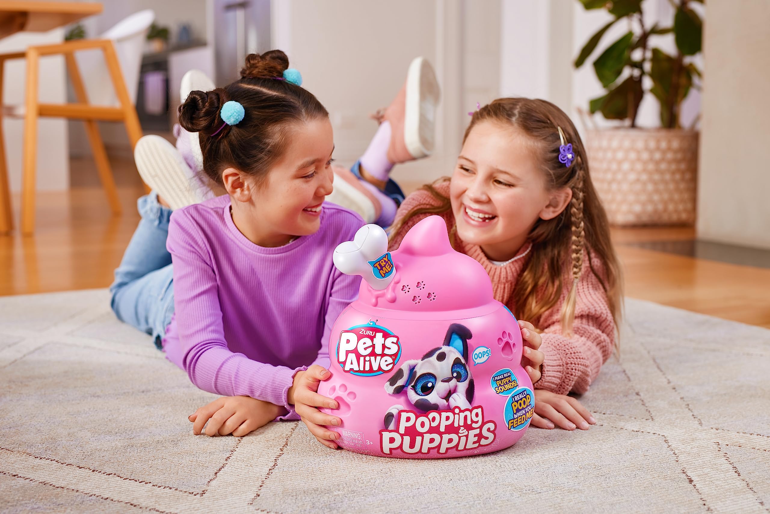 Pets Alive Pooping Puppies peluche cucciolo Carlino interattivo