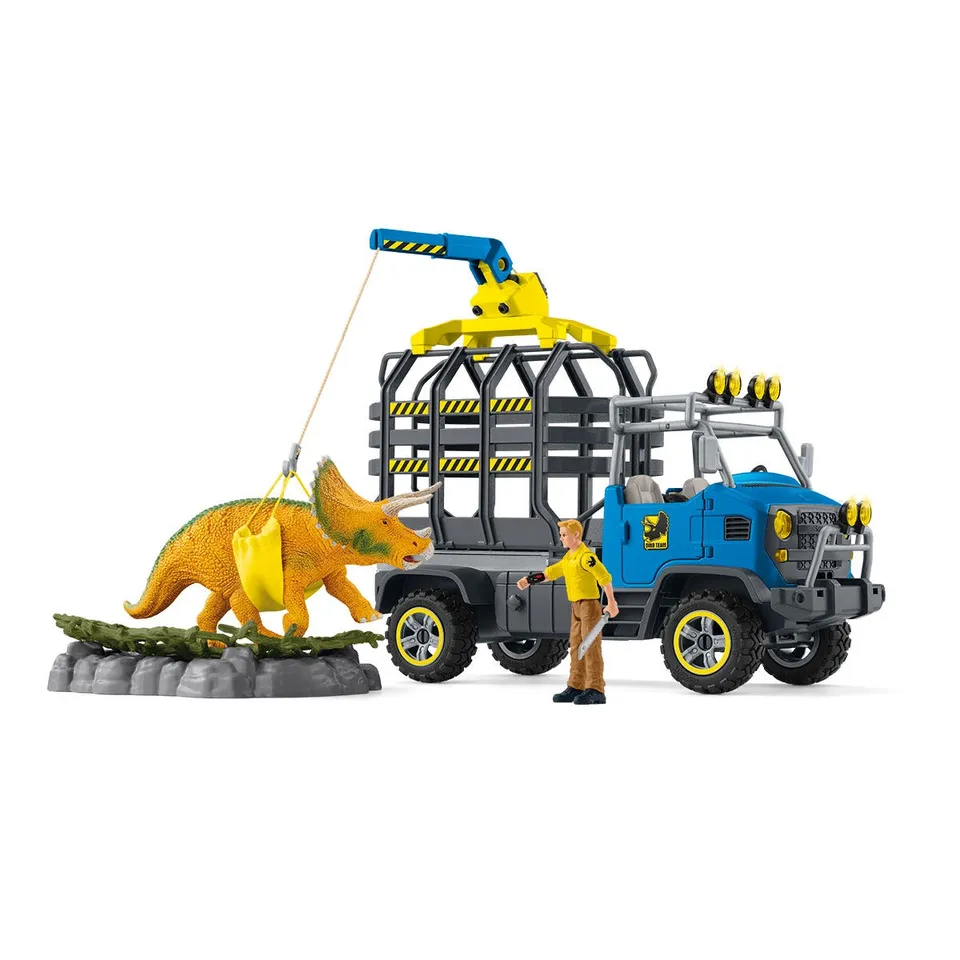 Schleich Dinosaurs Missione dinosauri camion 42565 gru