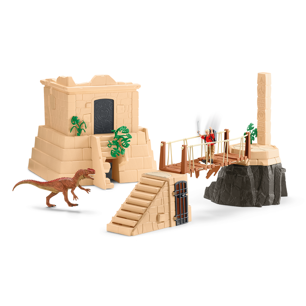 Schleich Dinosaurs Conquista Tempio Dinosauro 42657 Playset