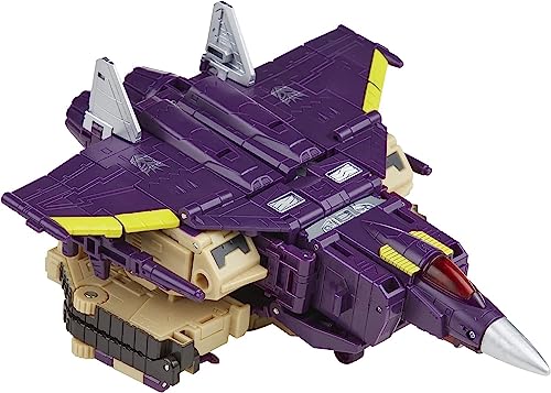 Transformers Legacy Blitzwing Leader tripla conversione action figure 17cm