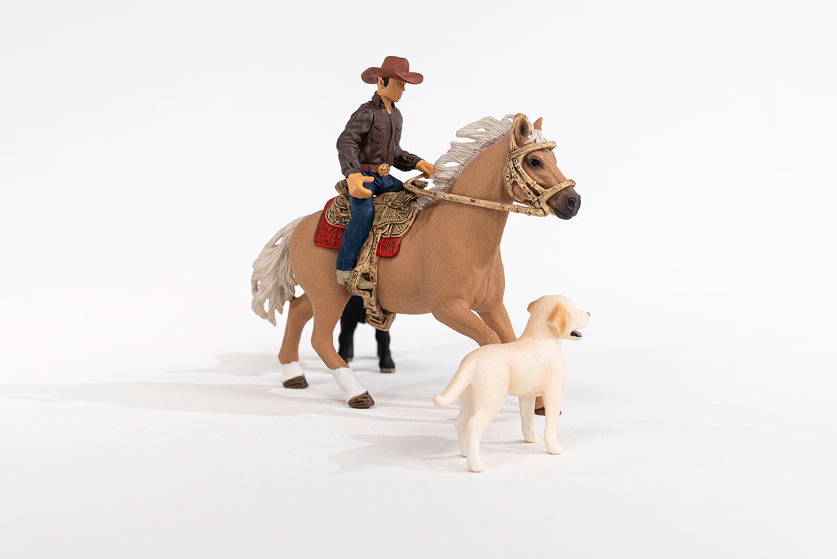 Schleich Horse Club 42578 Monta Americana action figure western