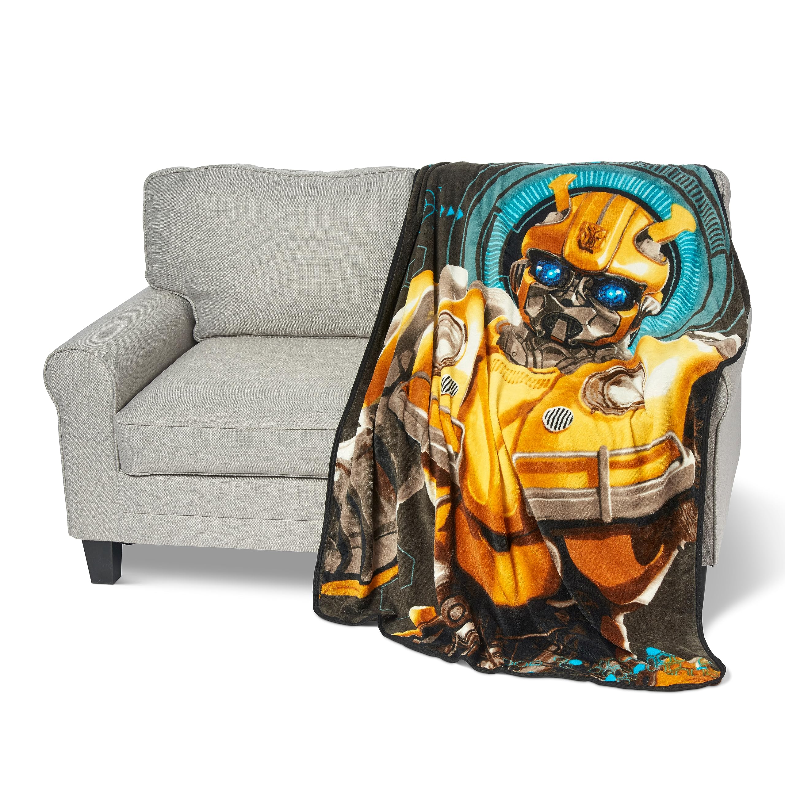 Transformers Be Alert coperta pile 116,8x152,4 cm poliestere