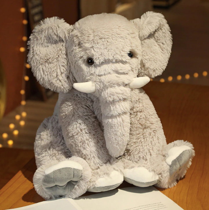 ToyalFriends More Animals Elefante 45cm Peluche Grigio Morbido