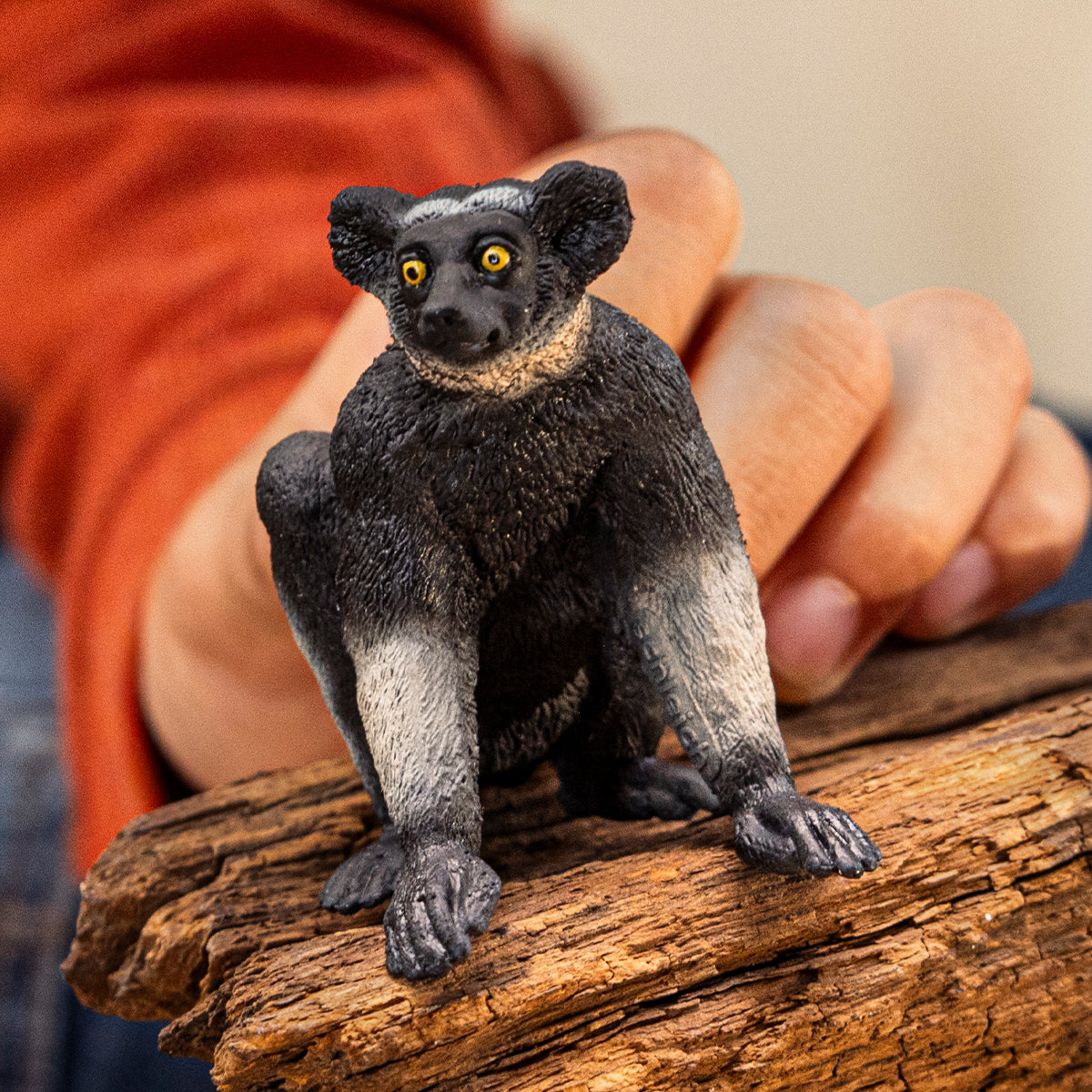 Schleich Wild Life 14877 Indri figura lemure Madagascar