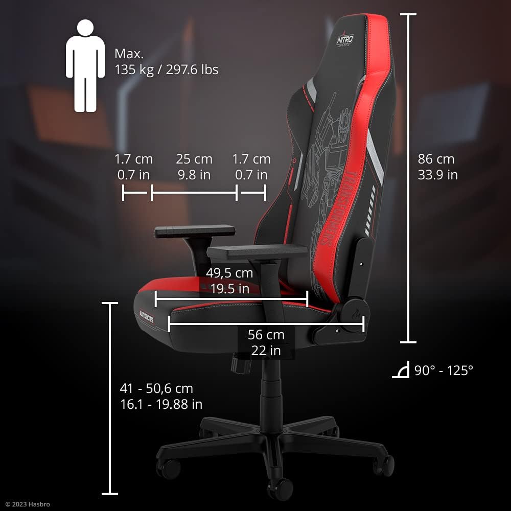 Nitro Concepts X1000 Transformers sedia gaming Autobots