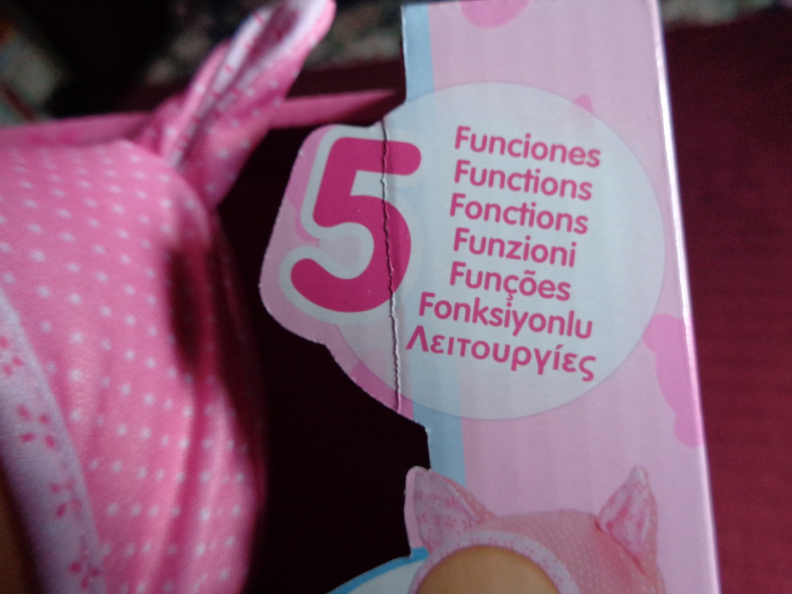 Nenuco Blandito 5 Funzioni Bambola Rosa 30 cm con Suoni