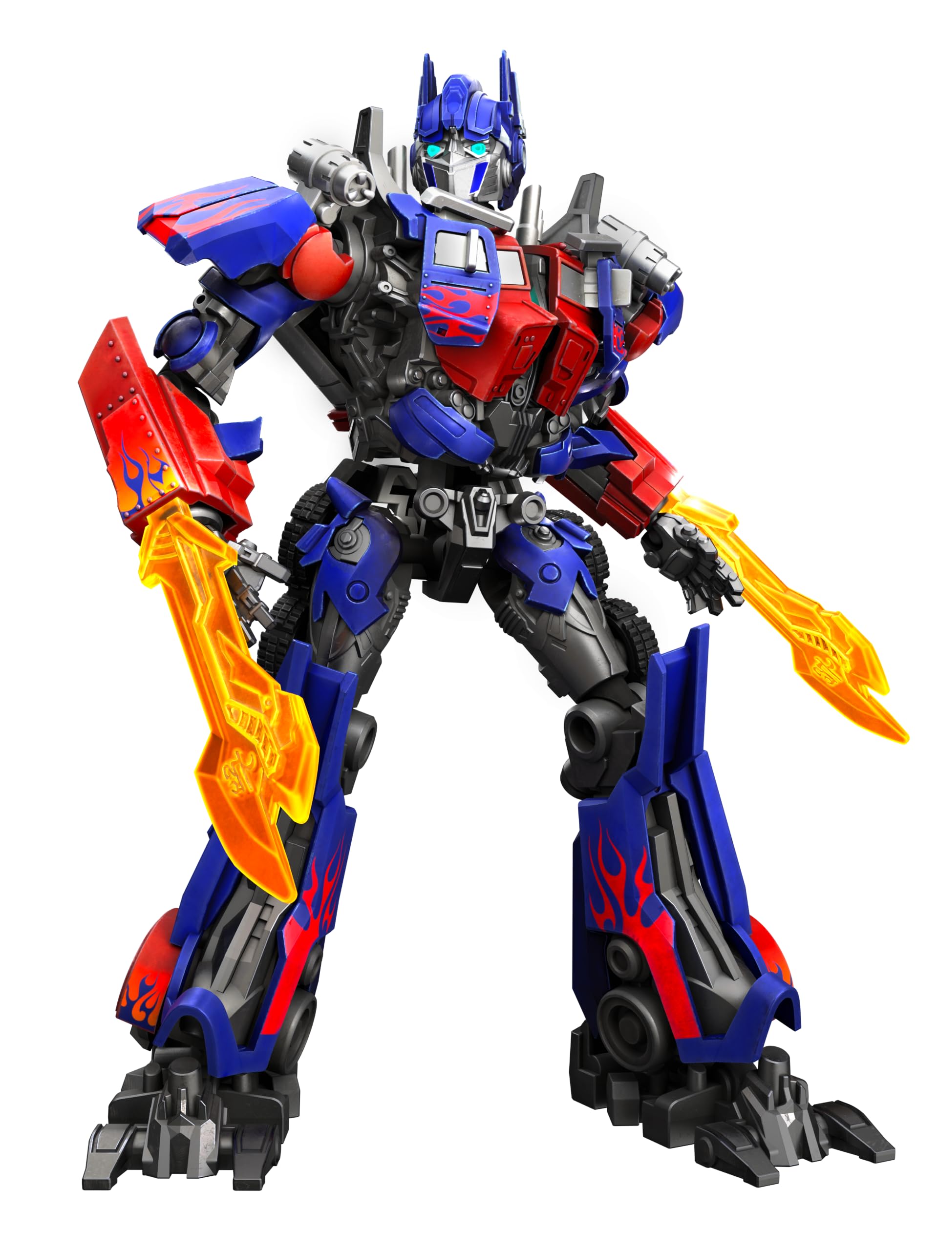 Blokees Transformers Classic Class 09 Optimus Prime model kit occhi LED