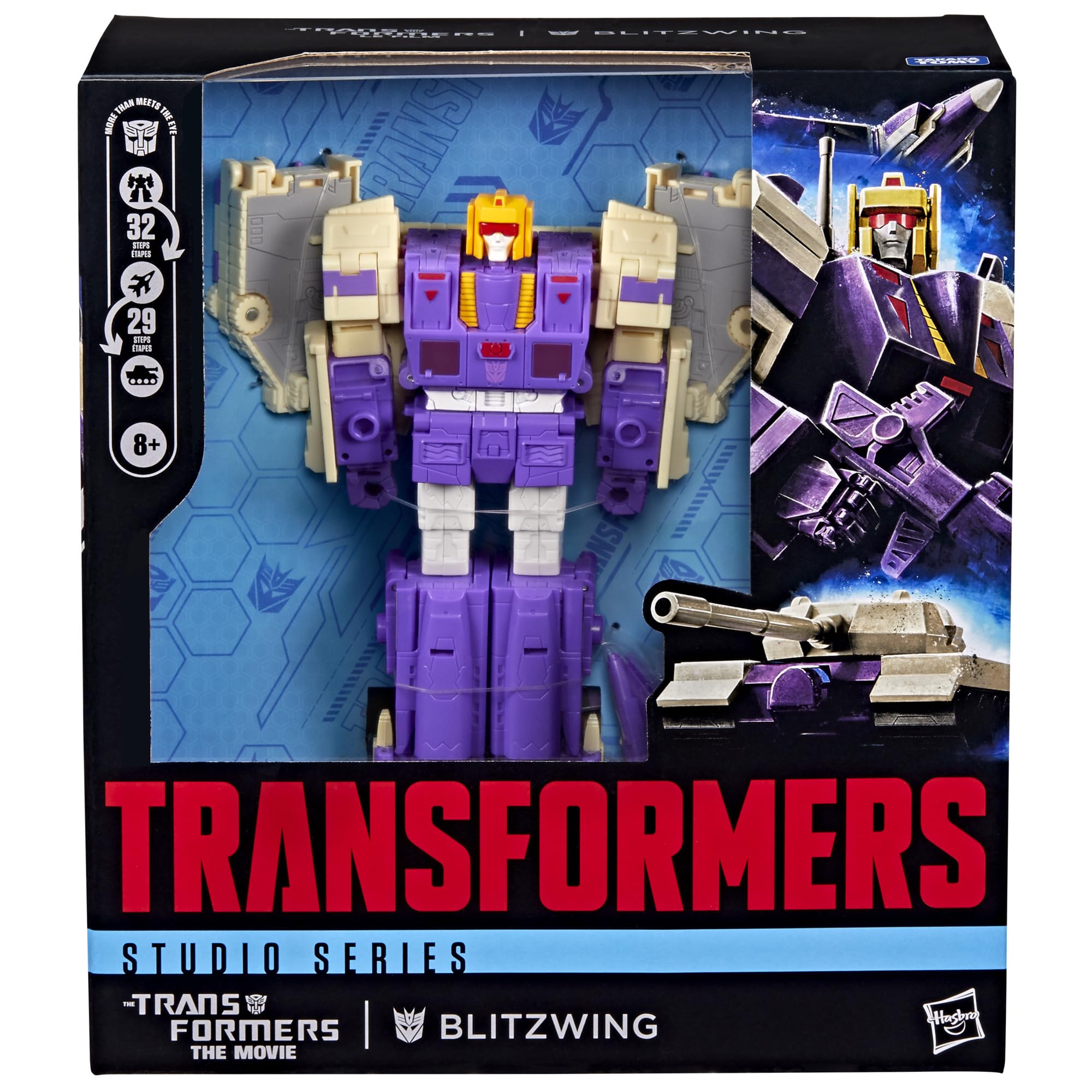 Transformers Studio Series Blitzwing action figure 17,5 cm 3in1