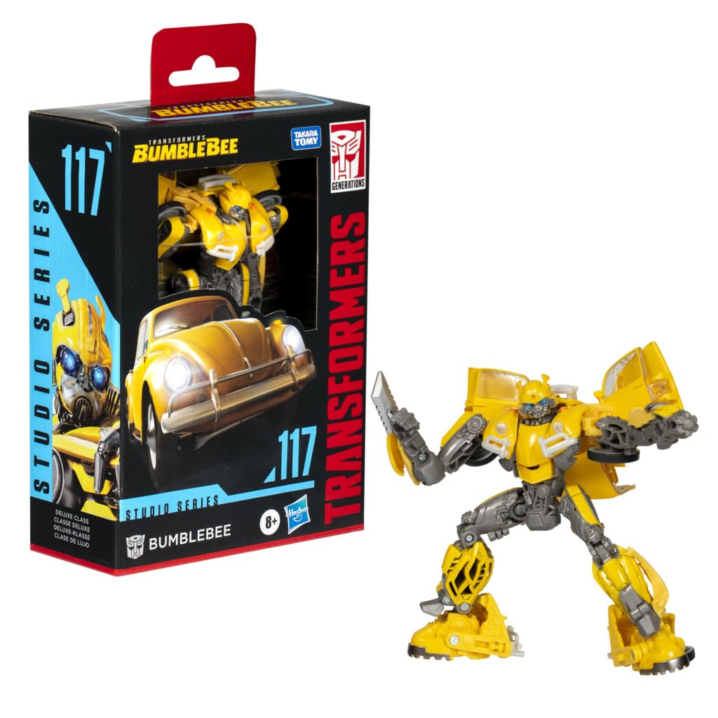 Transformers Studio Series 117 Bumblebee action figure giallo 11 cm