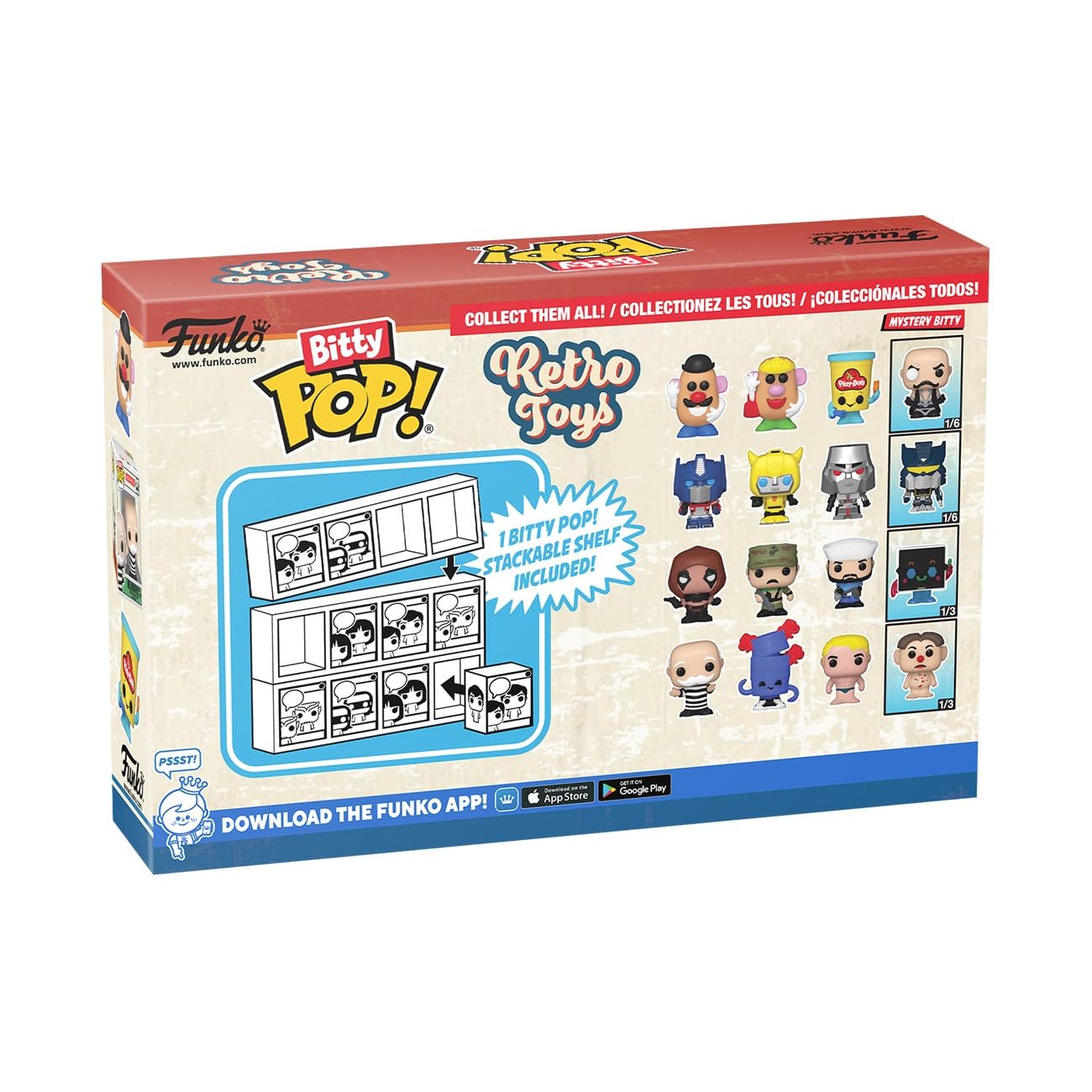 Funko Bitty POP Transformers Optimus Prime Mini Figure 4 pack
