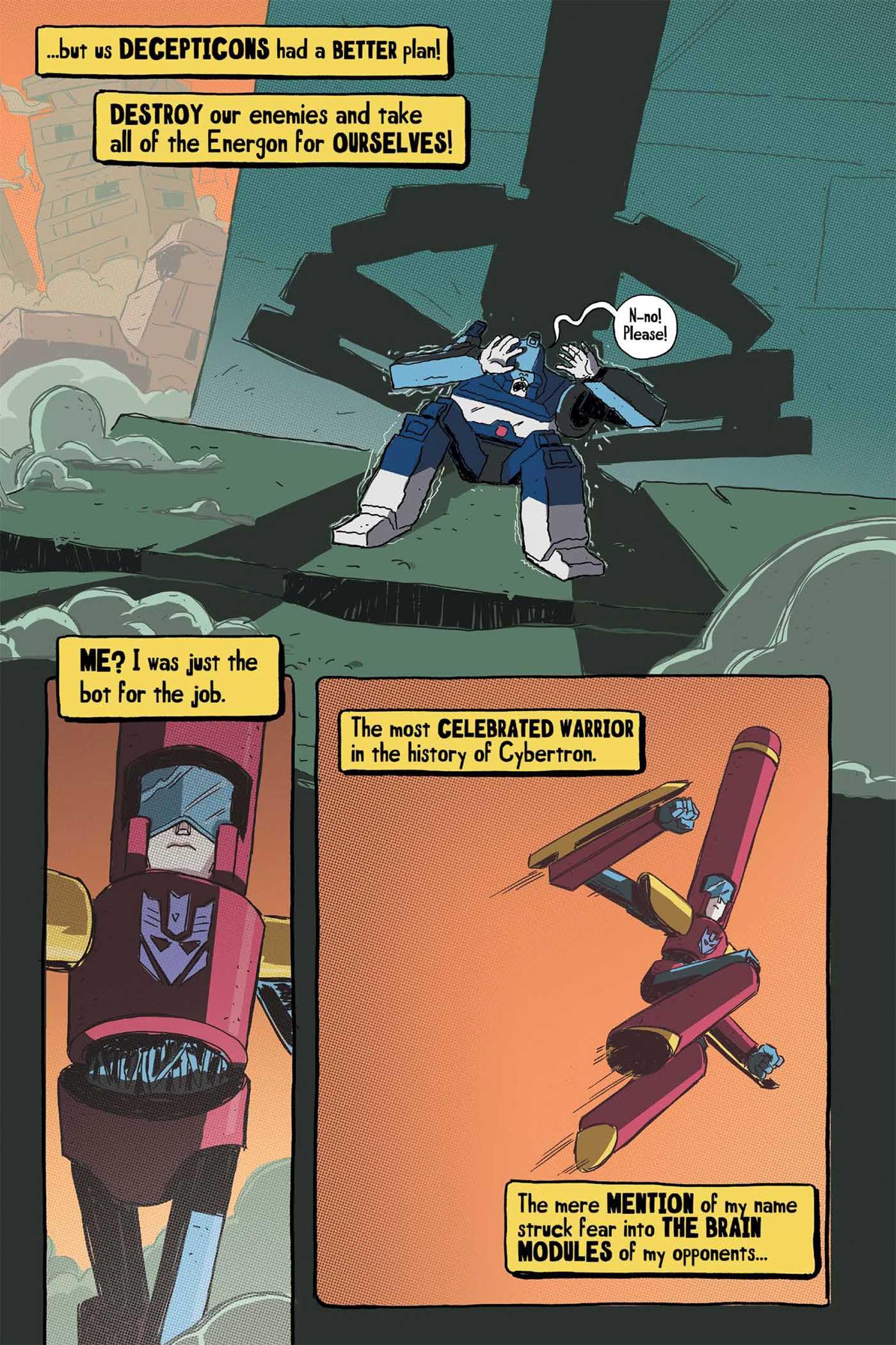 Transformers Worst Bot Ever Meet Ballpoint libro illustrato bambini