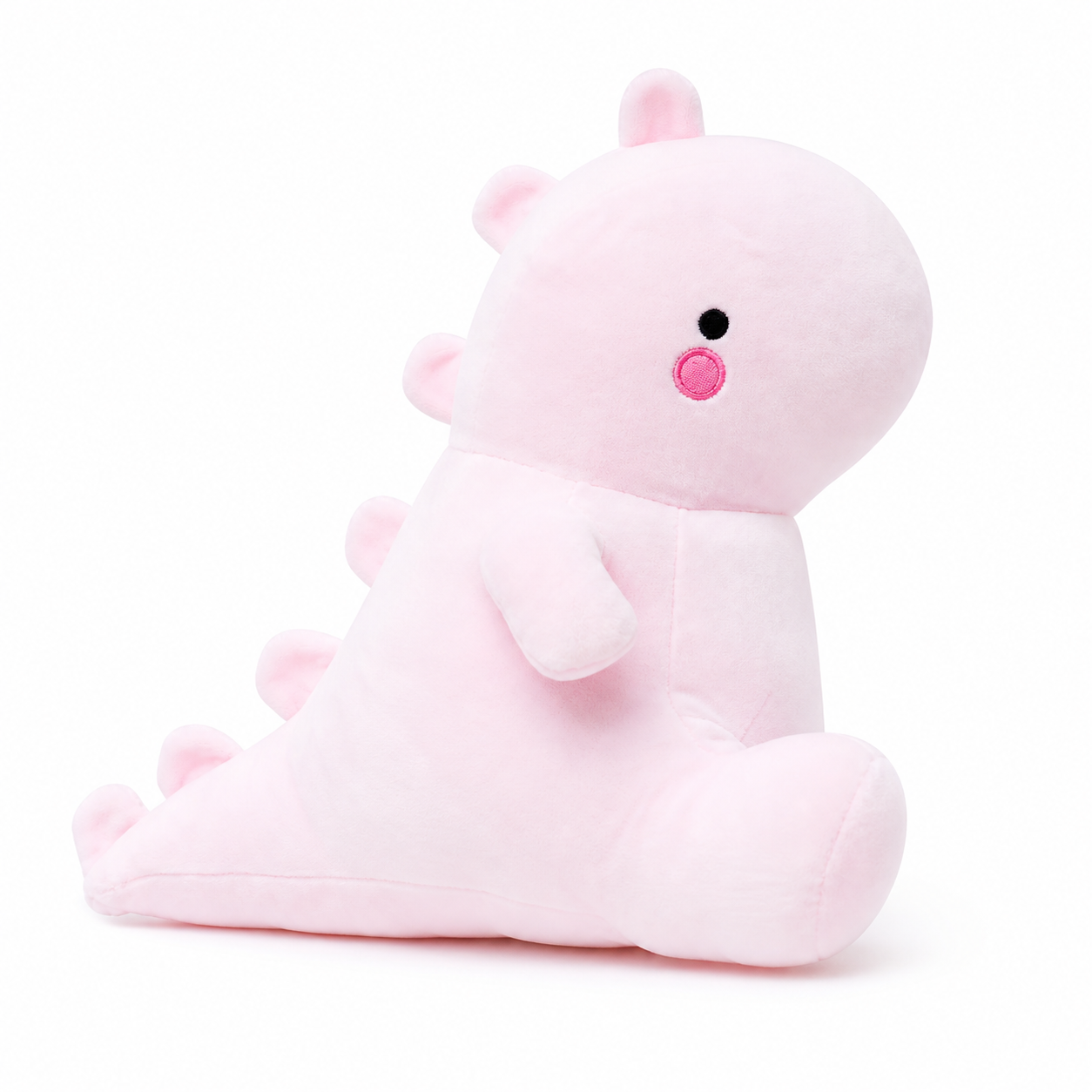 ToyalFriends Dinosauri Dino peluche 40cm rosa morbido