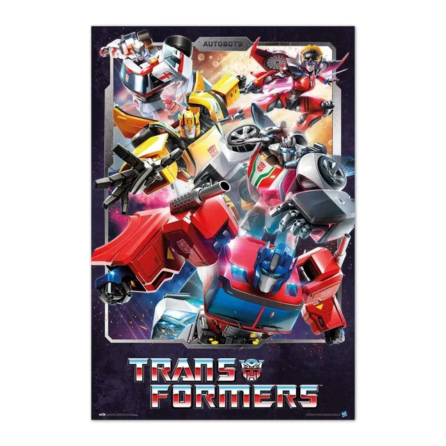 Transformers Poster Personaggi 61x91,5 cm Carta Lucida