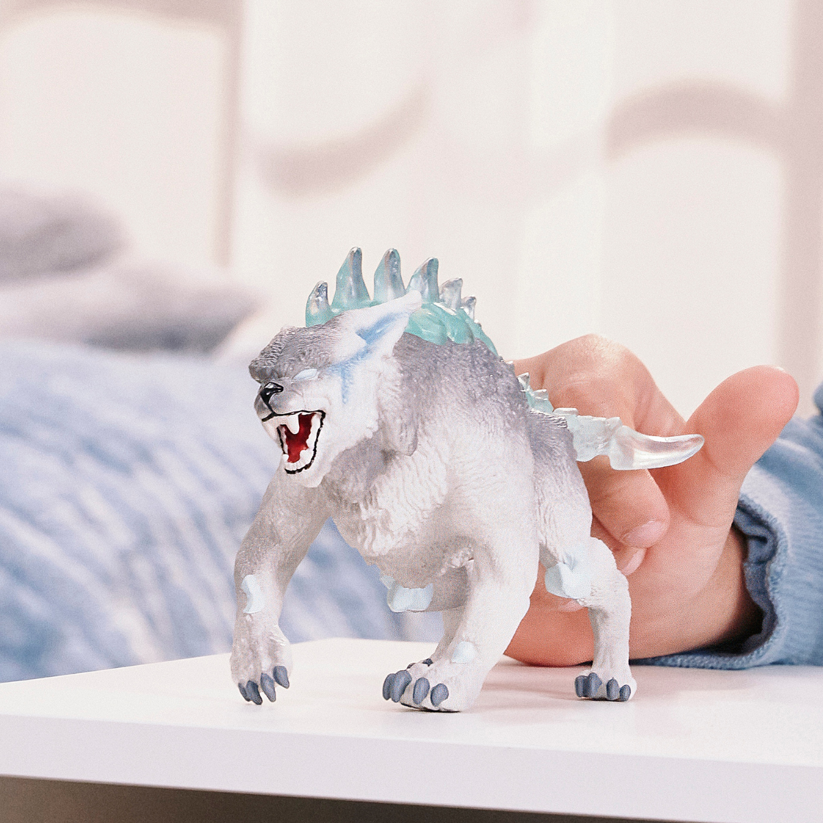 Schleich Eldrador Lince delle nevi action figure ghiaccio 70856