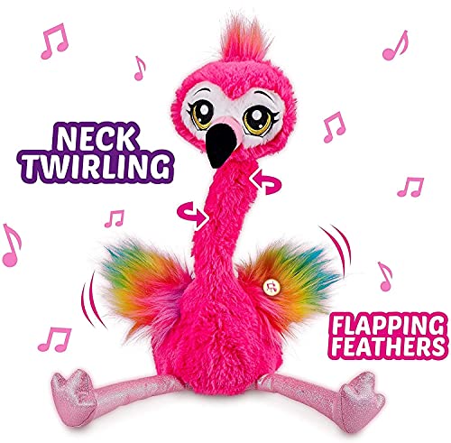 Pets Alive Frankie fenicottero peluche interattivo che balla