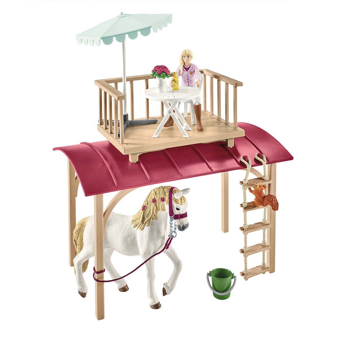 Schleich Horse Club Roulotte riunioni segrete playset 42593