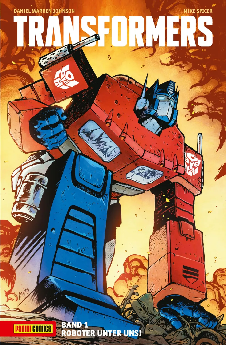 Transformers Bd. 1 Roboter unter uns! fumetto volume 1 tedesco
