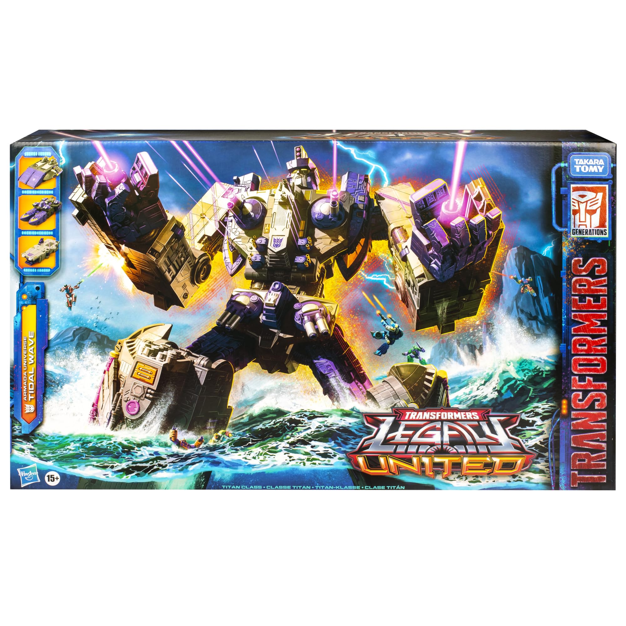 Transformers Legacy Tidal Wave Titan action figure 48,3 cm Armada