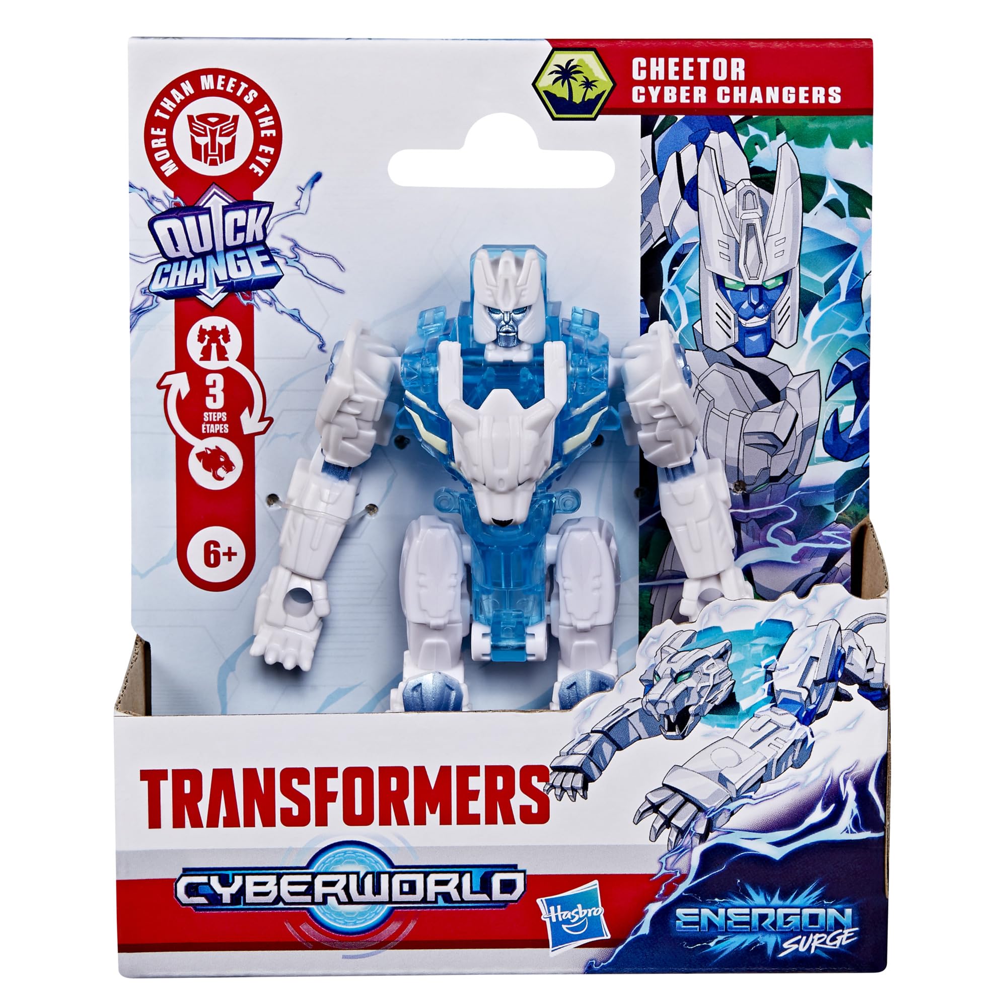 Transformers Cyberworld Cheetor Energon Surge 10 cm bestia