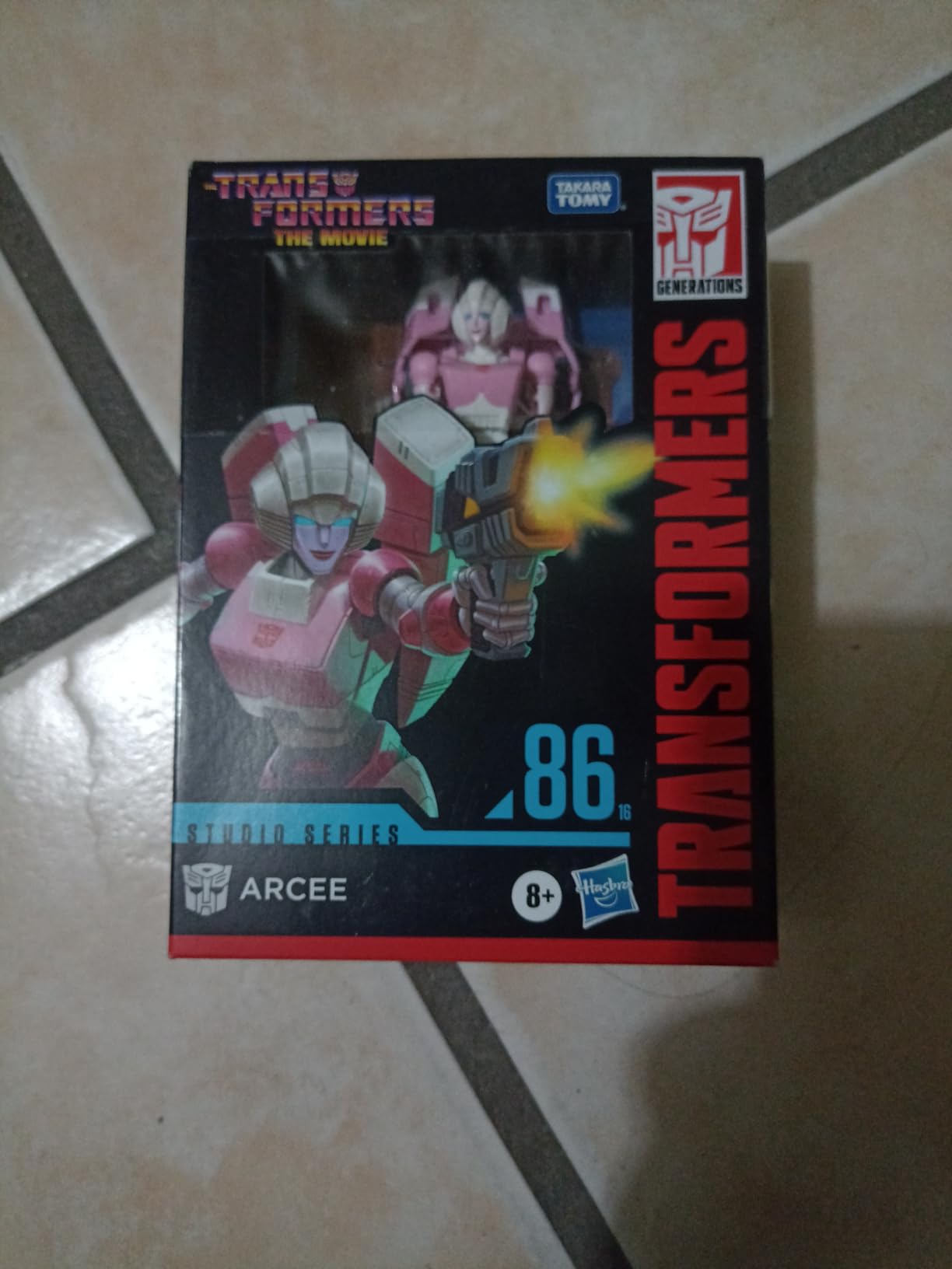 Transformers Classics Arcee Serie 86 action figure 11 cm