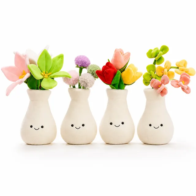 ToyalFriends Flower Vaso Fiore Peluche 35cm Modello A