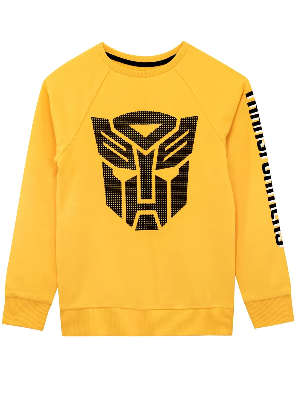 Transformers Autobots felpa bambini gialla 5-6 anni