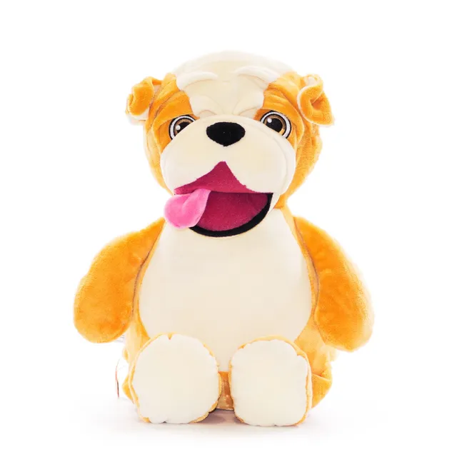 Cubbies Teddies Signature Bulldog peluche cane oro