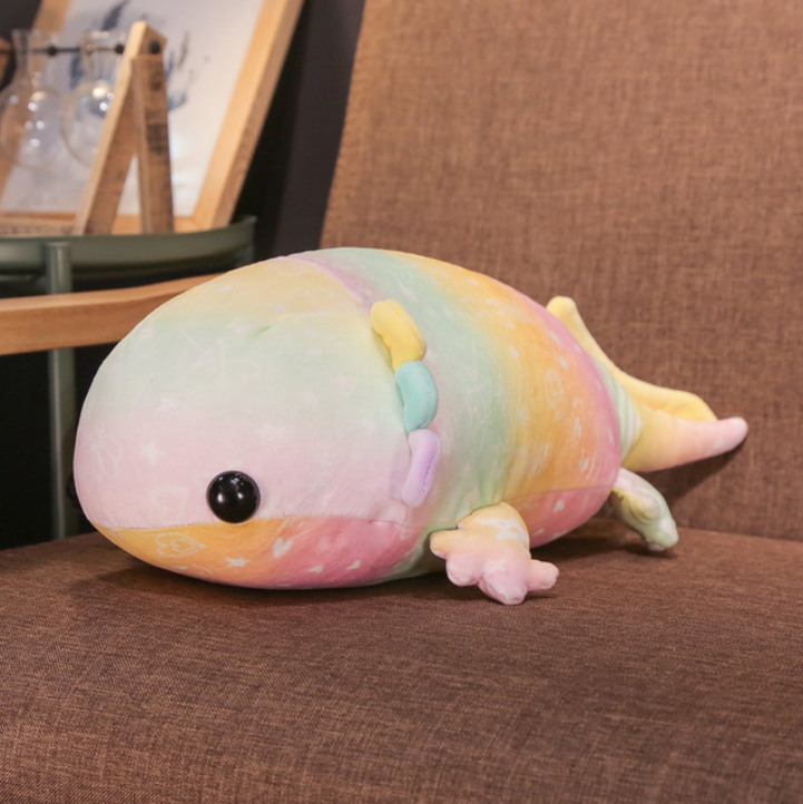 ToyalFriends Salamander peluche dinosauro 37cm dark colorful