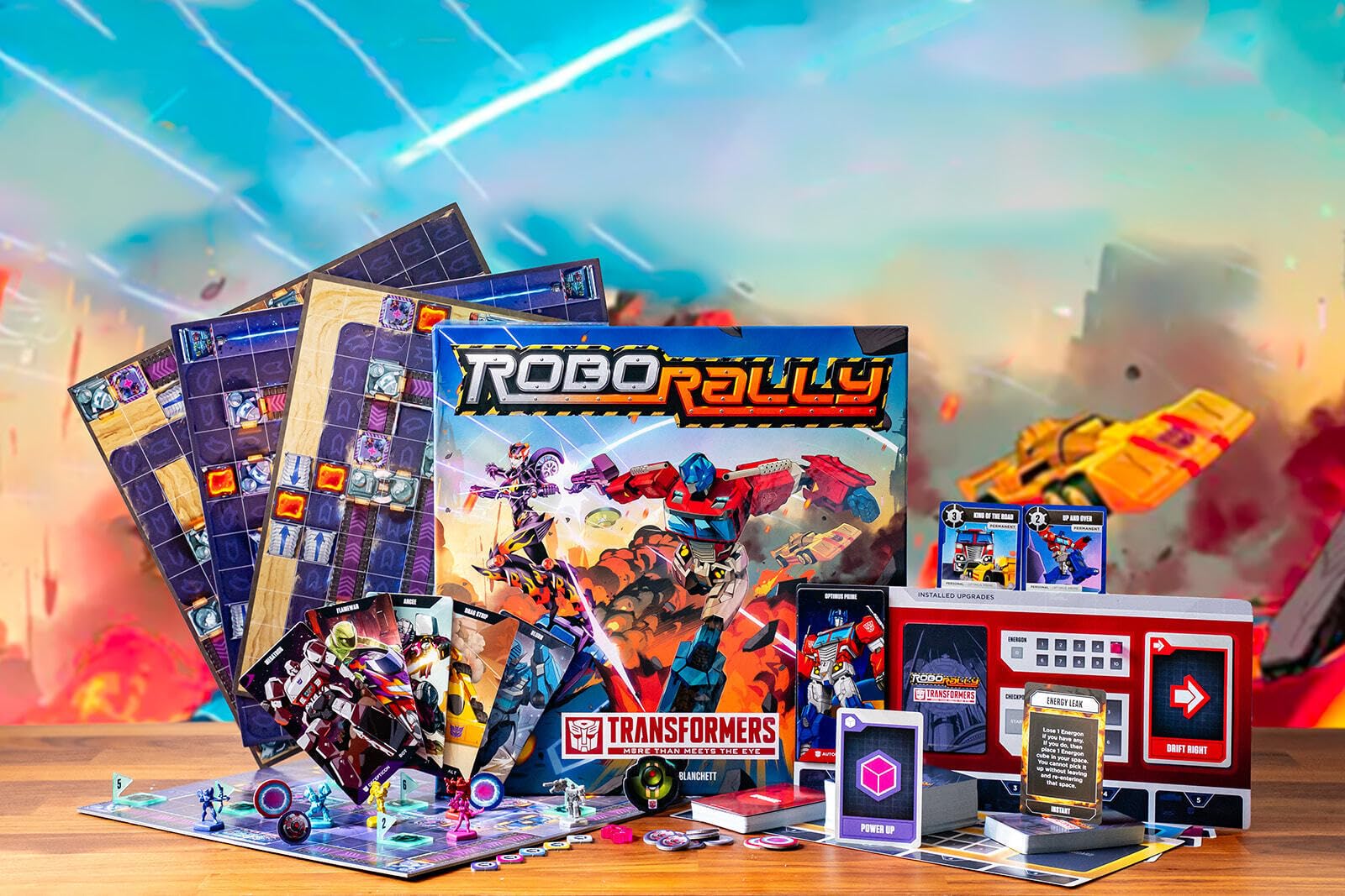 Transformers Robo Rally gioco da tavolo RGD02652 2-4 giocatori