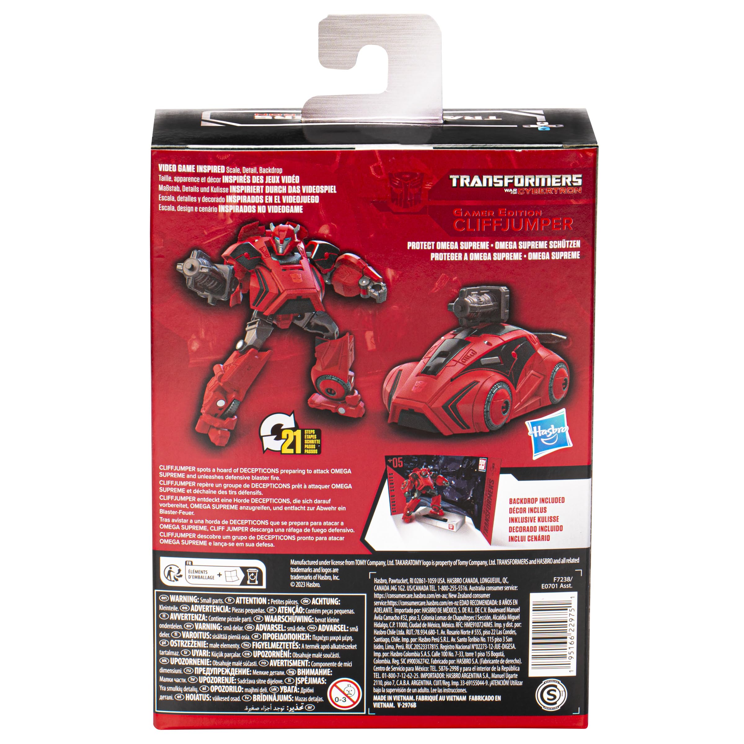 Transformers Studio Series Cliffjumper Gamer 05 action 11cm