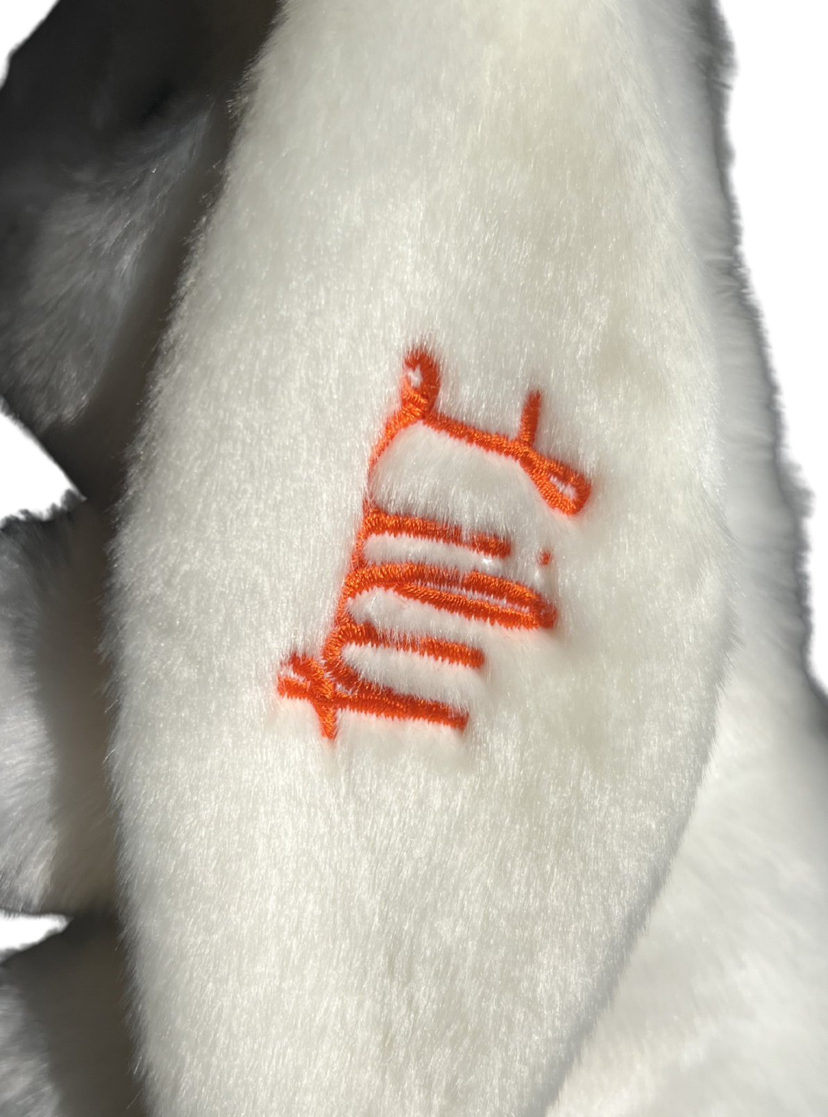 La Pelucherie Personalisation orecchio coniglio Ernest ricamo nome
