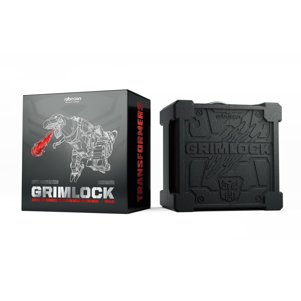 Robosen Transformers Grimlock Flagship action figure robot vocale