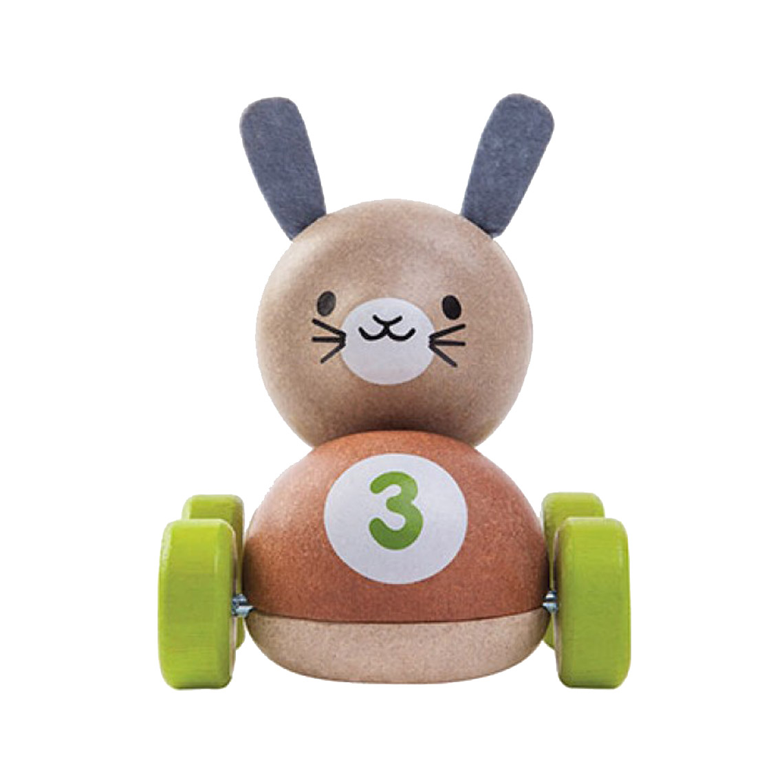 Kreativa Racers Bunny Racer macchinina coniglio legno