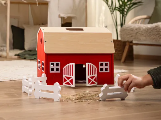 Schleich Farm World Retro Farm set fattoria legno