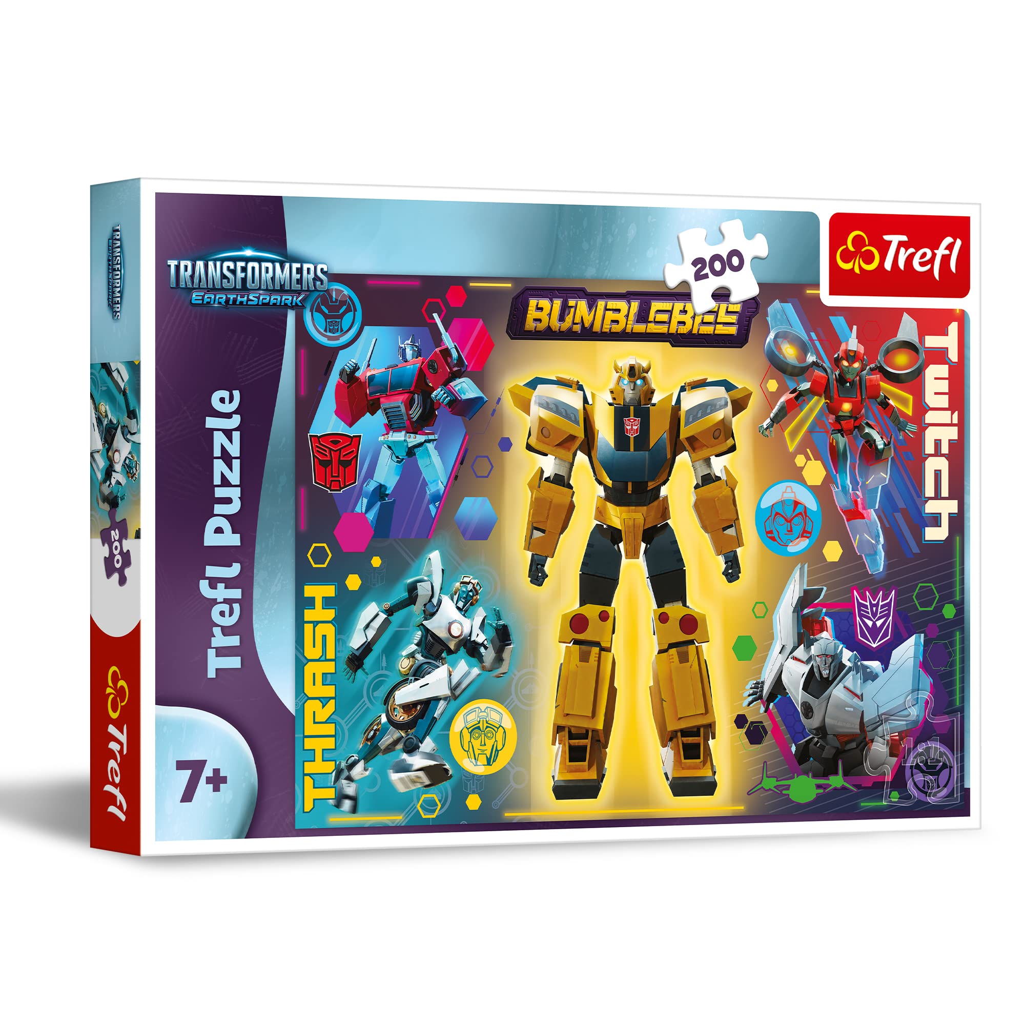 Transformers EarthSpark Puzzle 200 Pezzi 480x340 mm 7+