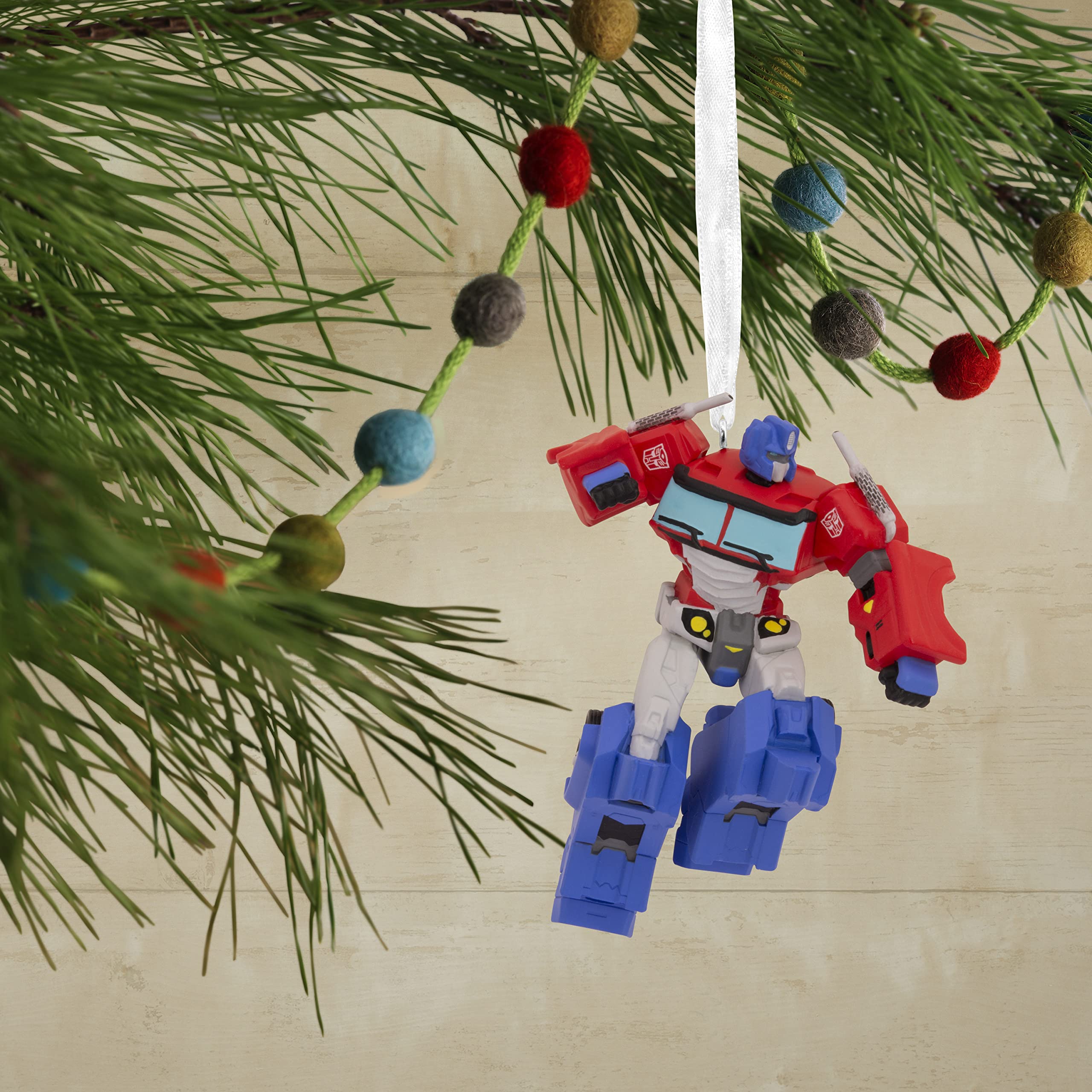 Transformers Hallmark Optimus Prime decorazione natalizia resina