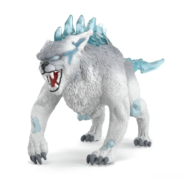 Schleich Eldrador Ice Lynx action figure lince ghiaccio