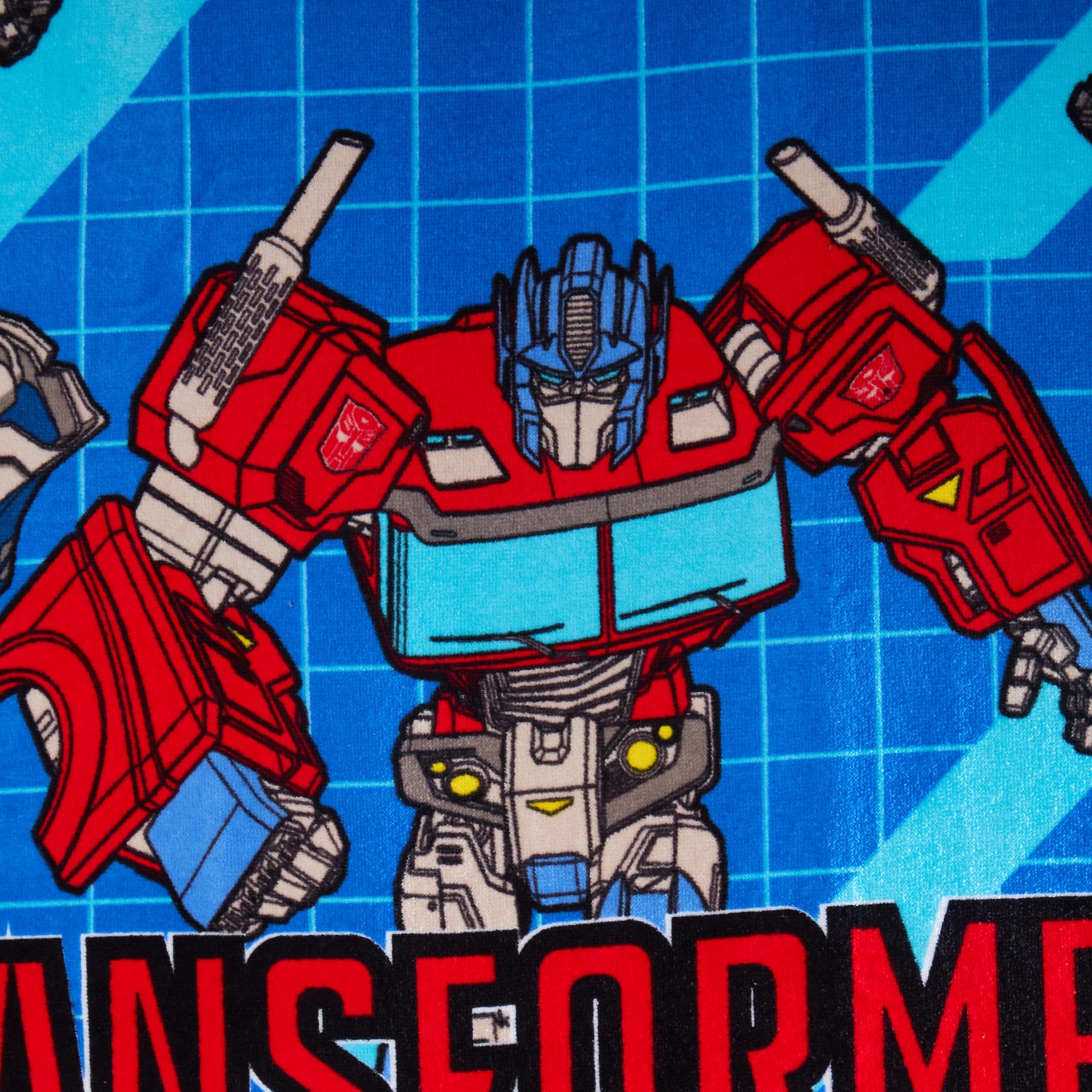 Transformers poncho mare bambino cotone Bumblebee