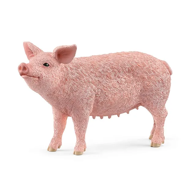 Schleich Farm World Maiale 13933 action figure rosa 1 pz