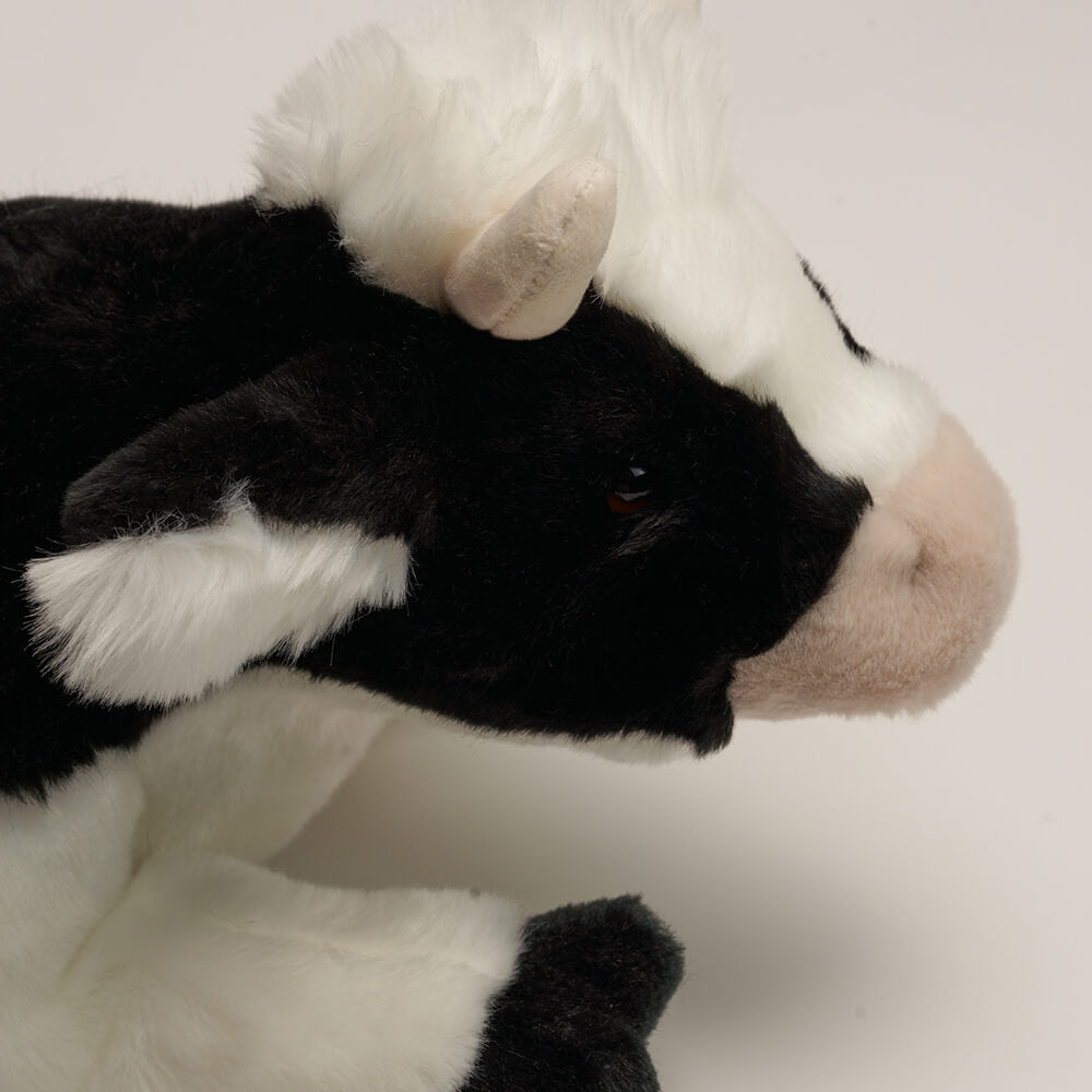 La Pelucherie Countryside Colette peluche mucca 55 cm bianco