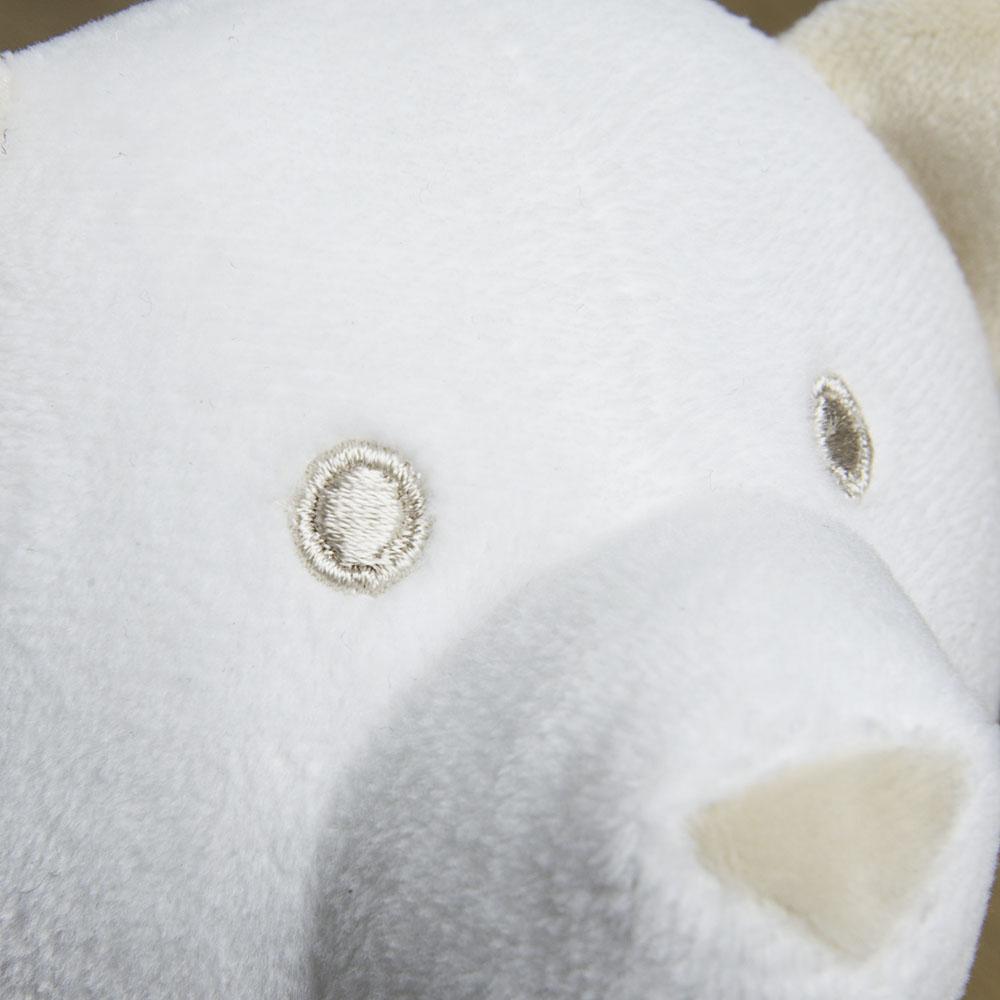 La Pelucherie First Bear Comforter orsacchiotto Small 36cm bianco