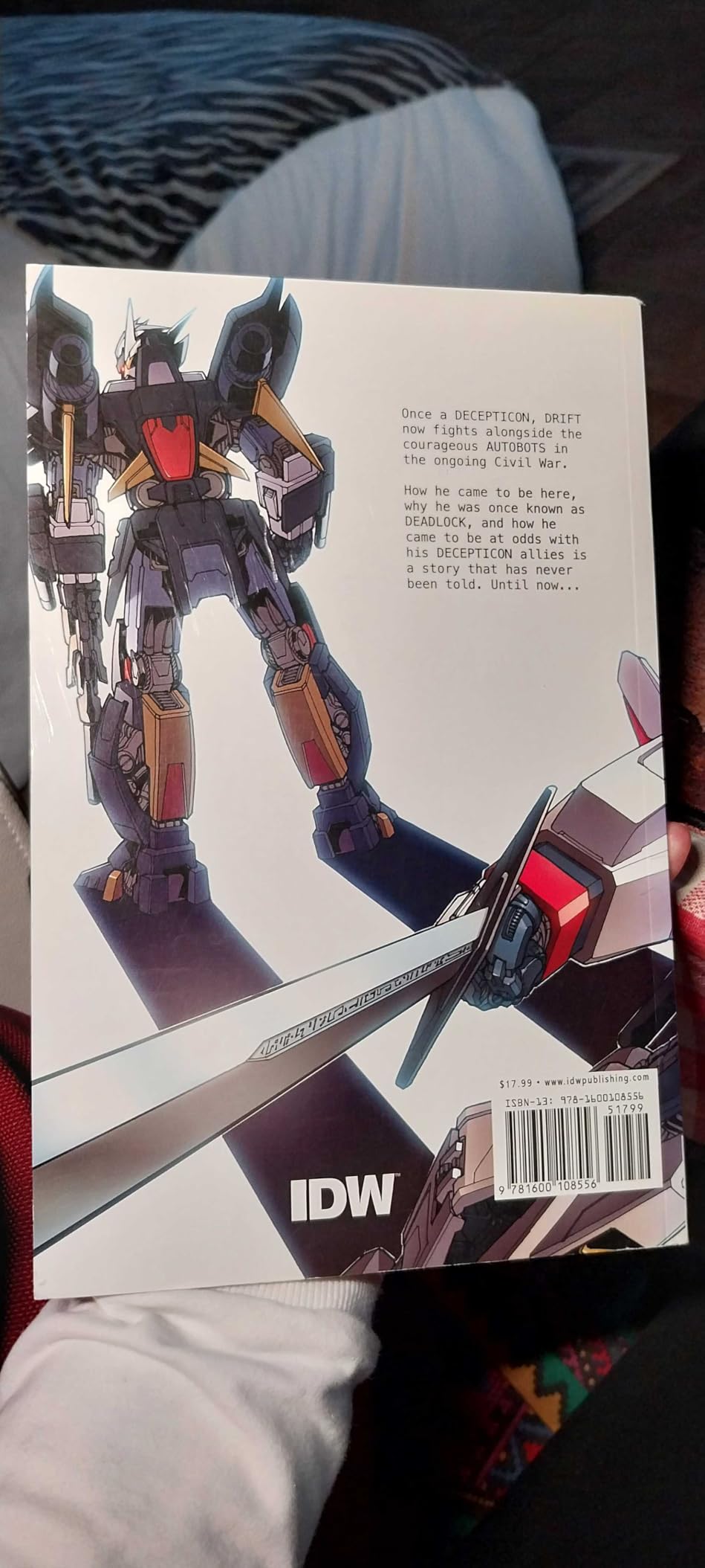 Transformers Comics Drift graphic novel fumetto collezione