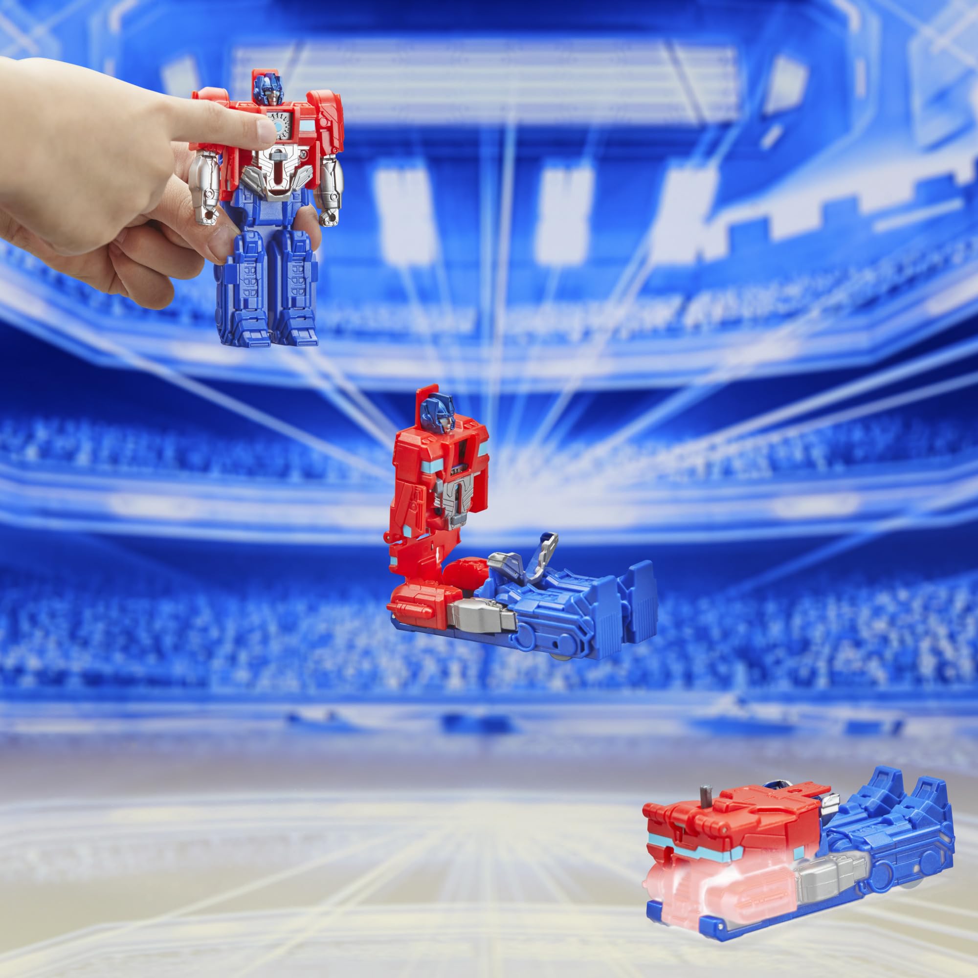 Transformers One Cog Changer Optimus Prime action figure camion 10 cm