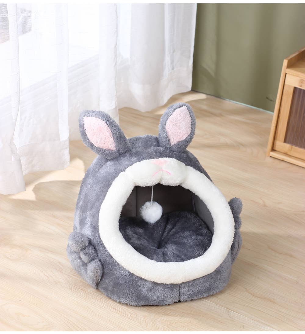 ToyalFriends Pet Beds Cuccia Coniglio M rosa per gatti morbida