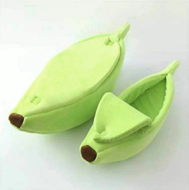 ToyalFriends Pet Beds Banana cuccia gialla M morbida
