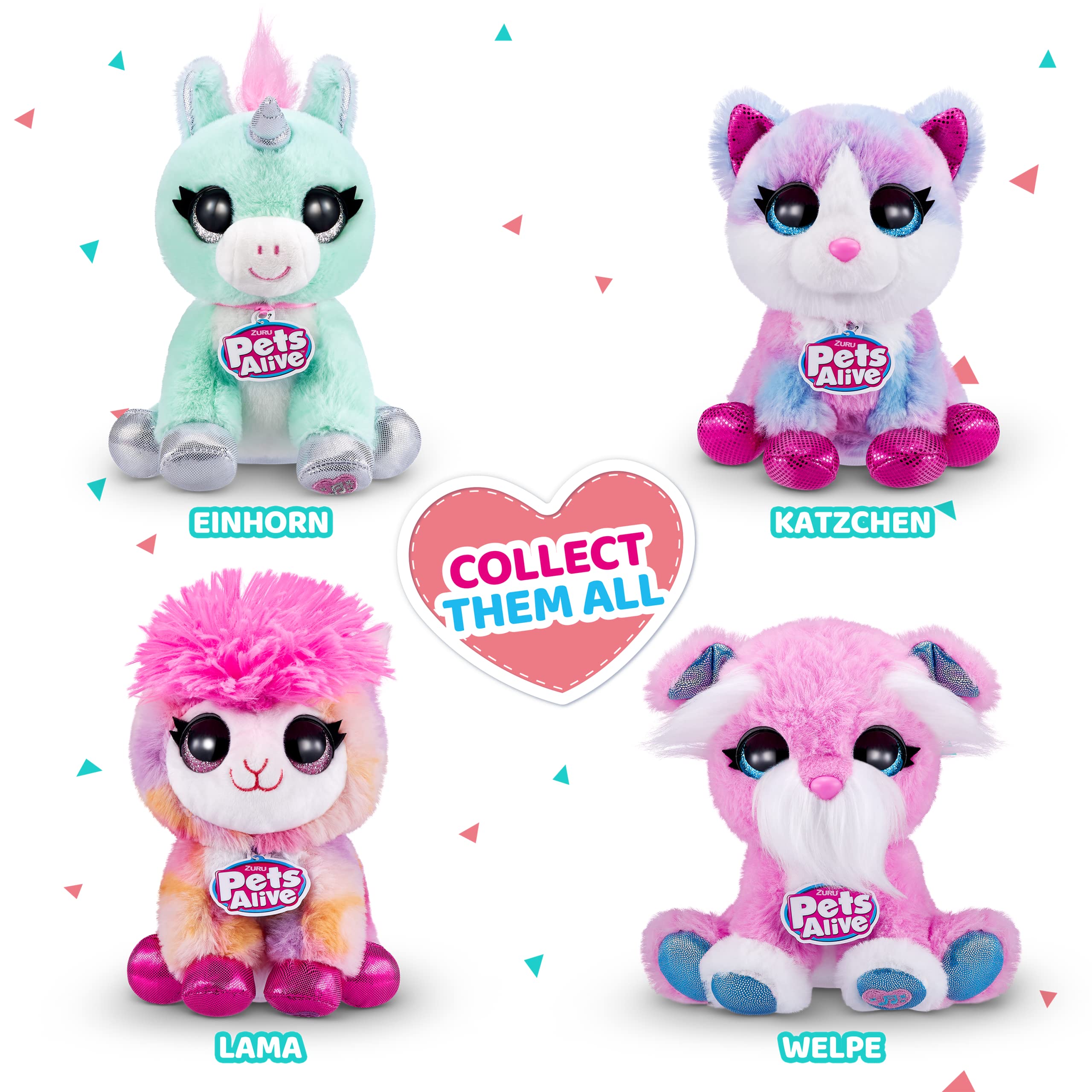 Pets Alive Pet Shop Surprise Gattino Serie 2 peluche parla e ripeti