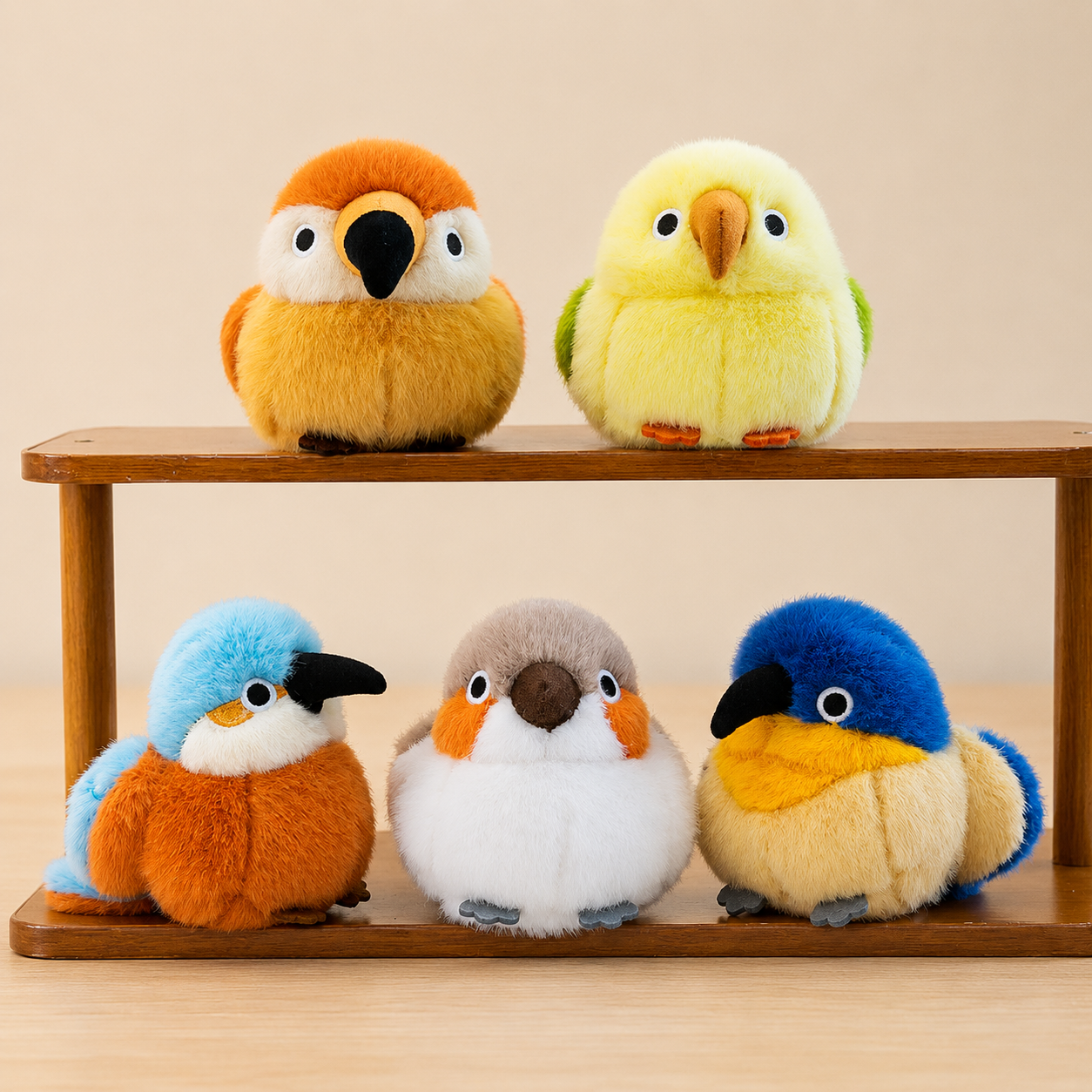 ToyalFriends More Animals portachiavi peluche uccello 11 cm